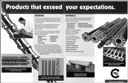 Feedscrew design specifications and photographs